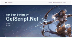 Desktop Screenshot of getscript.net